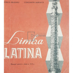 Viorica Balaianu - Limba latina - Manual pentru clasa a VIII-a (editia 1990)