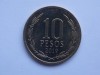 10 PESOS 2019 CHILE, America Centrala si de Sud