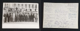 Fotografie &amp; autografe ORIGINALE Reuniune colegiala anul 1981 Piesa de colectie
