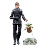 Star Wars: The Book of Boba Fett Black Series Set 2 figurine Luke Skywalker &amp; Grogu 15 cm, Hasbro