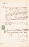 S41 Semnatura C-tin Talos comitat Zarand Teodor Pop copie de epoca 1871