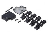 Carcasă pentru conectori D-Sub 9pin și HD 15pin