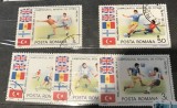 (1) Timbre Serii Romania Sport Fotbal