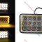 Far de lucru cu lumina de pozitie neon DRL