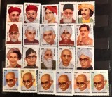 Cumpara ieftin Easdale island personalitati indiene Ghandi serie 21v. Nestampilata