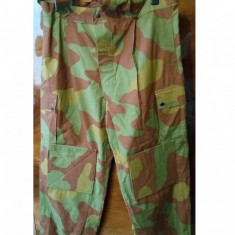 Supra PANTALONI WW2 waffen ss Camuflaj PARASUTIST Italia M50 AIRBORNE NORMANDY