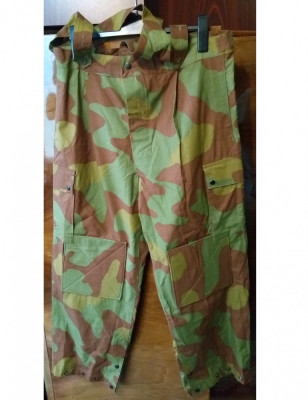 Supra PANTALONI WW2 waffen ss Camuflaj PARASUTIST Italia M50 AIRBORNE NORMANDY foto