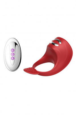 Inel vibrator, Boss Series,Rosu foto