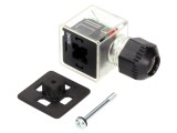 Conector cu Valvă Mufă A 18mm 3-Pin Pe Cablu