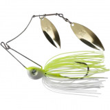 Arm Lock Spinner Bait 14g Chartreuse White, Mustad