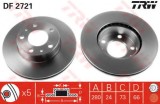 Disc frana PEUGEOT BOXER platou / sasiu (ZCT) (1994 - 2002) TRW DF2721