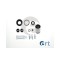 Set reparatie etrier frana Honda; Peugeot; Rover/Mg, Punte Spate, sistem franare Lucas, ERT