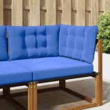 vidaXL Perna pentru canapea de exterior 3 pcs Turcoaz Poliester 900930