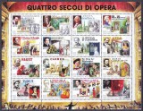 DB1 San Marino 4 secole de Opera MS MNH, Nestampilat