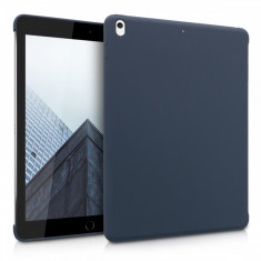 Husa pentru Apple iPad 9.7 (2018) / Apple iPad 9.7 (2017), Silicon, Albastru, 45986.53 foto