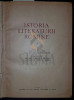 Istoria literaturii romane Volumul II