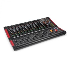 Power Dynamics PDM-M1204, mixer muzical, 12 intrari de microfon, procesor multi-fx foto