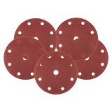 Discuri de slefuit 150 mm P240, 9 gauri, set 5 buc, NEO TOOLS