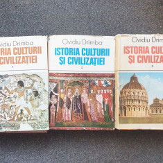 ISTORIA CULTURII SI CIVILIZATIEI - Ovidiu Drimba (vol. I - III)