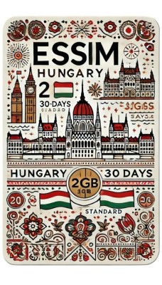 eSIM Hungary 20GB 30Days Standard foto