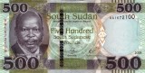 SUDAN DE SUD █ bancnota █ 500 Pounds █ 2018 █ P-16 █ UNC █ necirculata