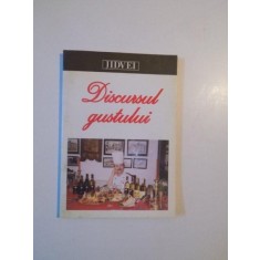 DISCURSUL GUSTULUI