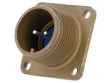 Conector circular 14S 97 aluminiu oliv