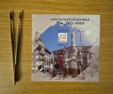 Expozitia Filatelica Nationala Timfilex, colita dantelata 2023 LP 2436a