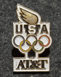 Insigna pin - 1996 Jocurile Olimpice din Atlanta, cu sponsor