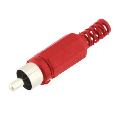 RCA tata, plastic, rosu - 122151 foto