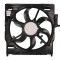 GMV radiator electroventilator BMW X5 xDrive35i/xDrive40i E70, 2007-2013, X6 xDrive35i E71, 2008-2014, motor 3.0 R6 T, benzina, 400W; 520 mm; 3 pini