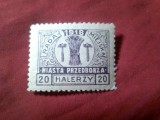 Timbru local Polonia 1928 Ocupatia Austro Ungara 20h
