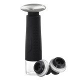 Pompa de vid vin cu 2 dopuri - anti-oxidare eficientă