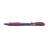 Cumpara ieftin Roller cu gel G-2 Pilot 0.7 mm varf mediu rosu inchis