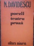 N. Davidescu - Poezii. Teatru. Proza (Editia: 1977)