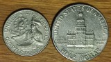 SUA USA -set aniversar istoric- 1/4 1/2 quarter &amp; half dollar 1976 -Independenta, America de Nord