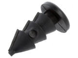 Opritor gumă neagră 10buc Alfa Romeo Fiat Lancia 24,7mm