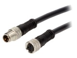 Cablu M8 pentru senzori/automatizări, 3 pini, 2m, MOLEX