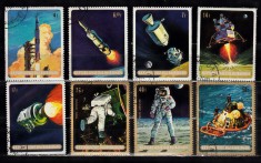 A12 S1 5 - Timbre foarte vechi - Burundi - cosmos - statii spatiale