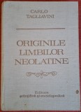 Originile limbilor neolatine : introducere &icirc;n filologia romanica - Carlo Tagliavini (1977)