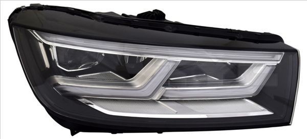 Far Audi Q5 (Fy), 09.2016-10.2020, montare fata, stanga, cu lumini de zi tip LED; LED; electric; fara modul semnalizator fata LED; fara modul LED; fa