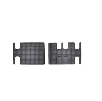 Set covorase auto din cauciuc pentru Citroen Jumpy 3 2016-&amp;amp;gt; prezent, randul 3, presuri RapidAuto, Negru AutoDrive ProParts foto