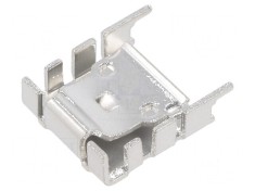 Radiator presat U TO220 gri 25mm x 8.5mm x 29.5mm 20K/W