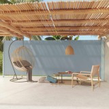 VidaXL Copertină laterală retractabilă de terasă, gri, 200x600 cm