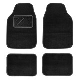 Set covorase auto textile velur universale TCM-05 AMiO, 4 piese, fata 68X44cm, spate 44X33cm, baza antialunecare, pentru autoturisme