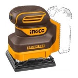 Slefuitor oscilant INGCO, 20V, Brushless, talpa 110x100mm, 12000 RPM, 5 hartii abrazive incluse, fara acumulator si incarcator, cod produs CPSLI2024