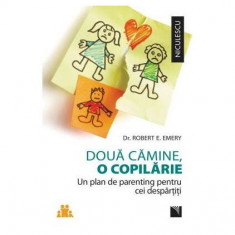 Două cămine, o copilărie. Un plan de parenting pentru cei despărţiţi. - Paperback brosat - Robert E. Emery - Niculescu