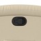 Fotoliu rabatabil, crem, material textil - 8