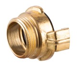 Adaptor baioneta GEKA 1 1/4 inch din alama, filet exterior, pentru furtun de gradina