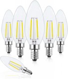 Set de 5 becuri Boohenka, LED, E14, metal/sticla, 10,3 x 3,5 cm
